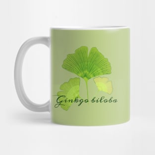 Ginkgo biloba illustration Mug